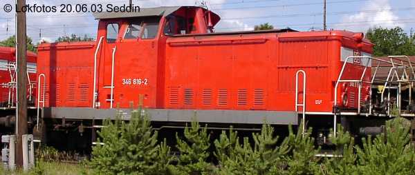Kein weiteres Foto der Lok 816 vorhanden