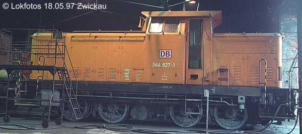 Kein weiteres Foto der Lok 827 vorhanden