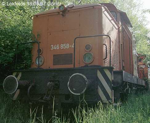 Kein weiteres Foto der Lok 858 vorhanden