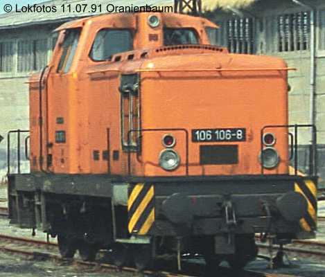 Kein weiteres Foto der Lok 106 vorhanden