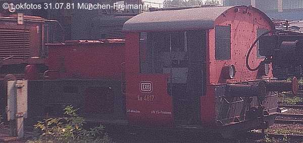 Kein weiteres Foto der Lok 001 vorhanden