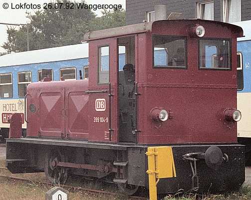 Kein weiteres Foto der Lok 104 vorhanden